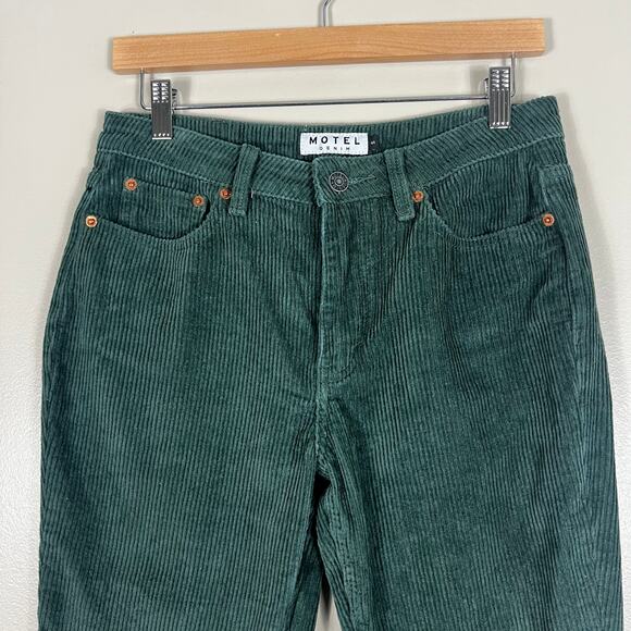 Motel Rocks x Olivia Neill Bootcut Jeans Womens S Corduroy 70s Dark Academia - Picture 3 of 7